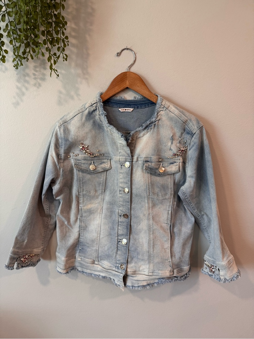 Punt Roma Light Blue Denim Jacket